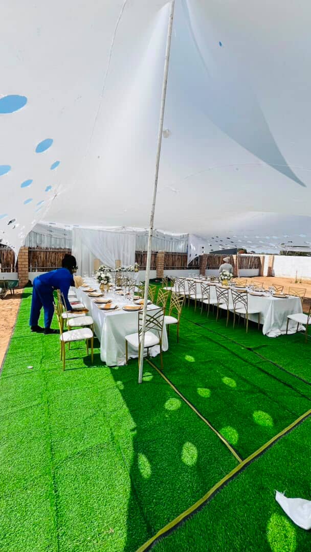 Cabana Wedding — Grand White Tent