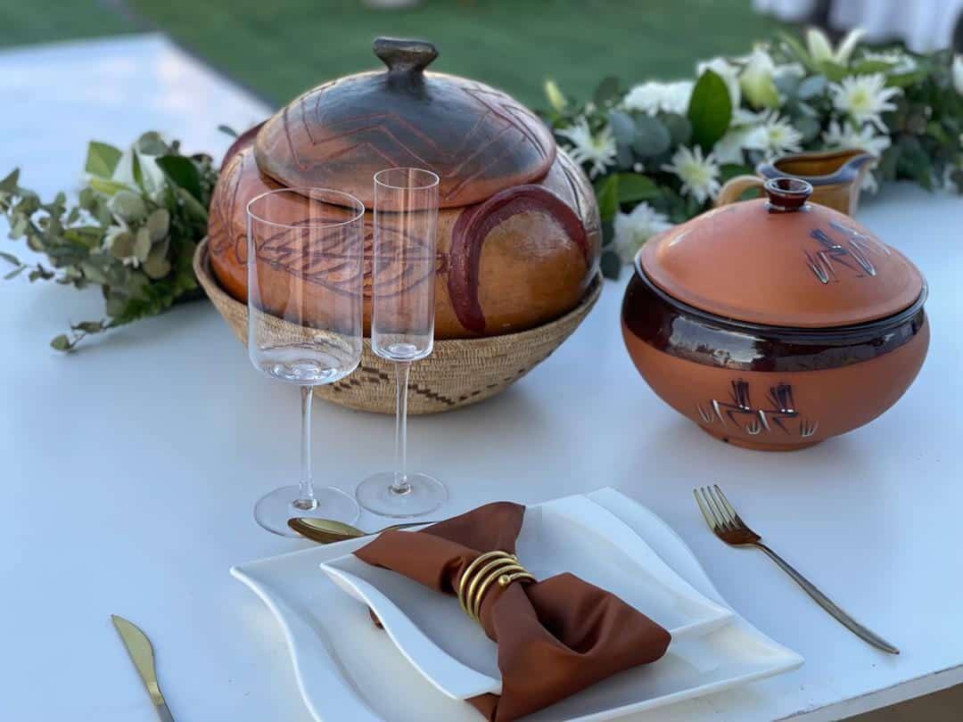 Cabana Wedding — Namibian Traditional Pottery