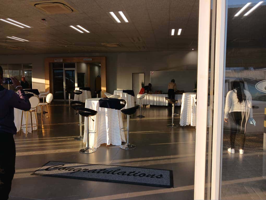 Corporate — Cocktail Hall with Bar Tables