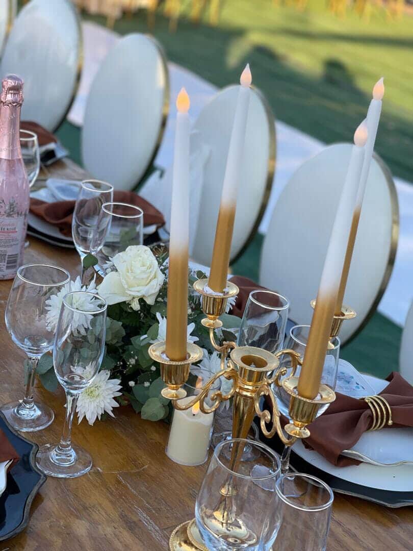 Birthday Candle Setting