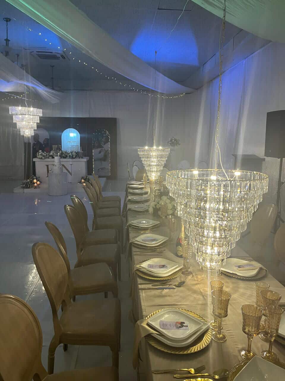 Grand Chandelier Reception